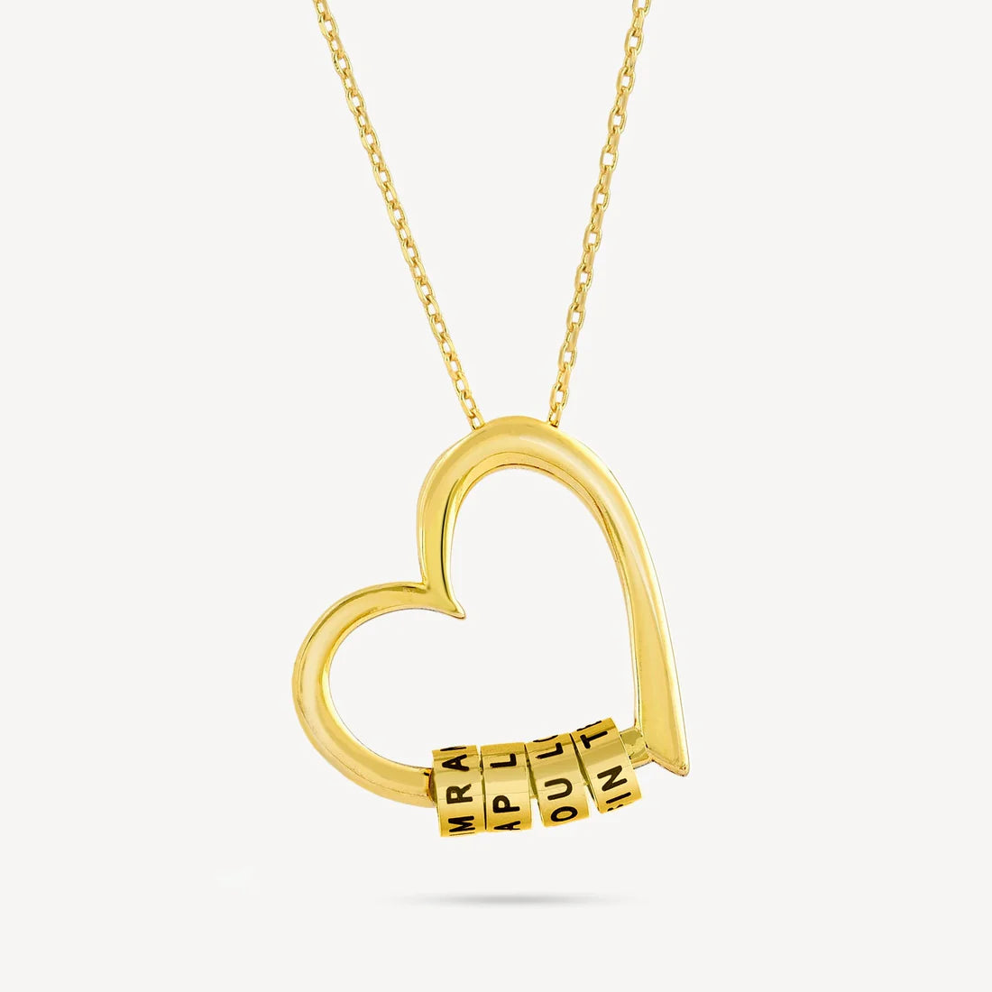Heart Love Bead Necklace