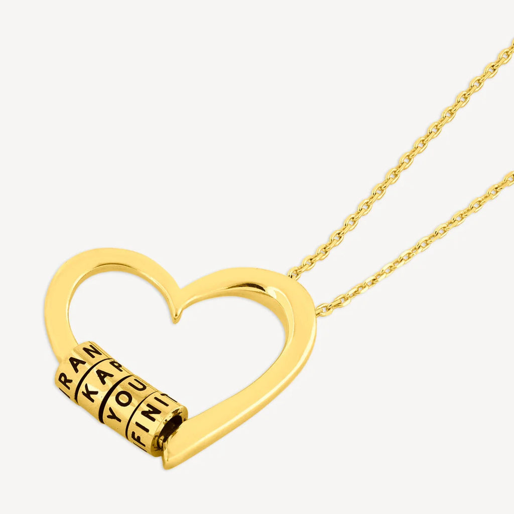 Heart Love Bead Necklace