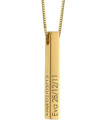 Our Bar Name Necklace